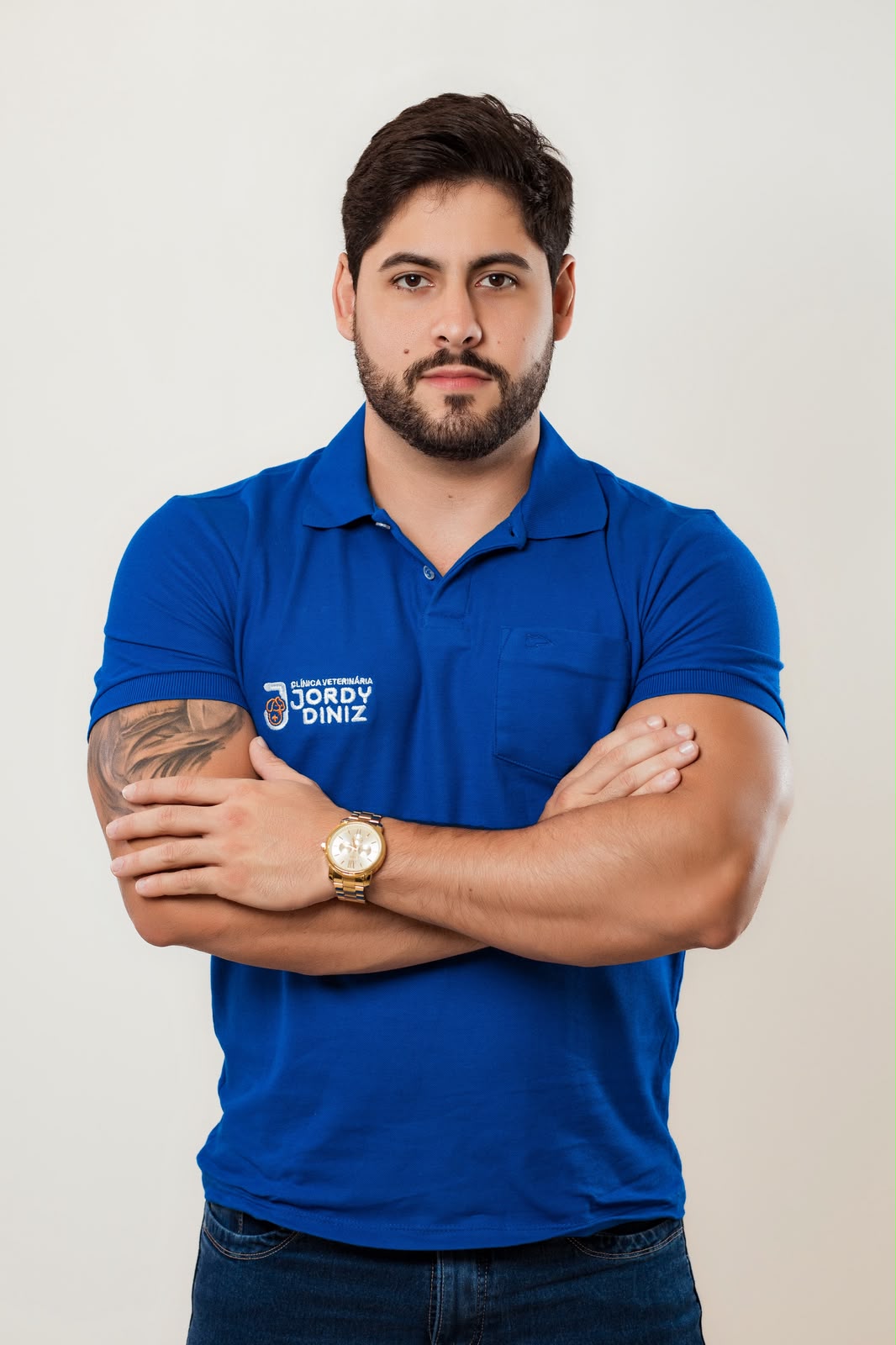 Integrante da equipe da Clínica Veterinária Jordy Diniz 2